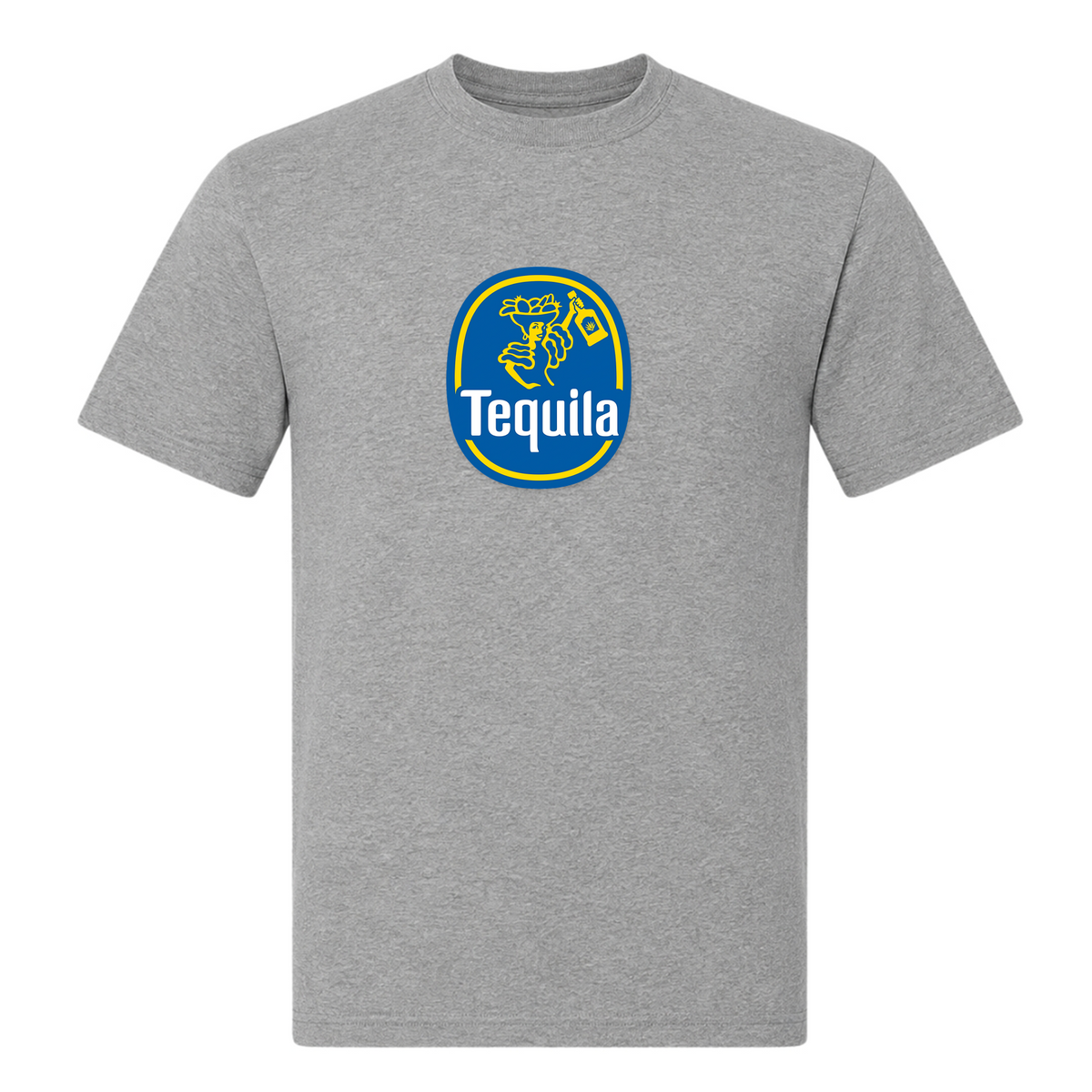 Tequila-T-Shirt - Grey Melange