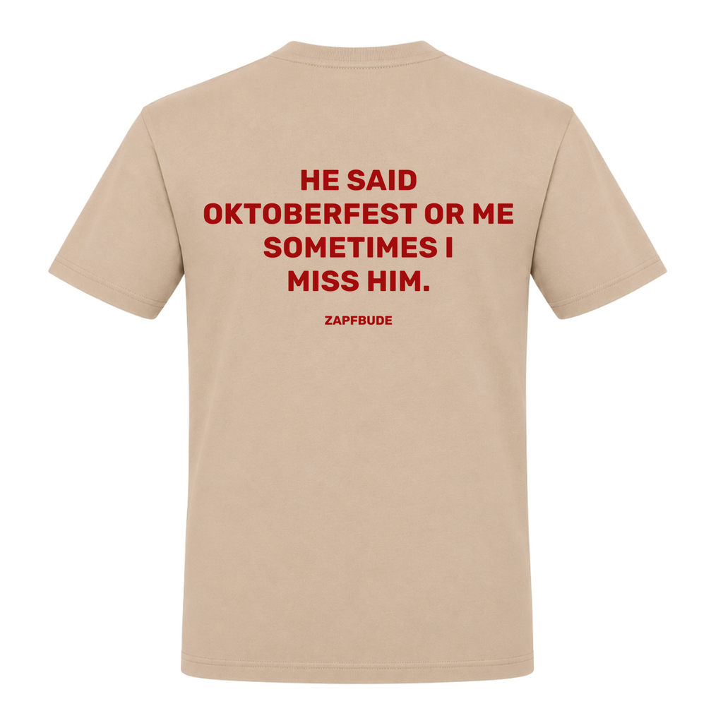 He said - T-Shirt - Rope - Rueckseite