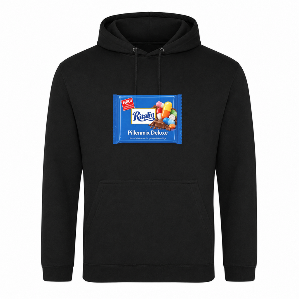 RitalinSchoko - Hoodie - Schwarz