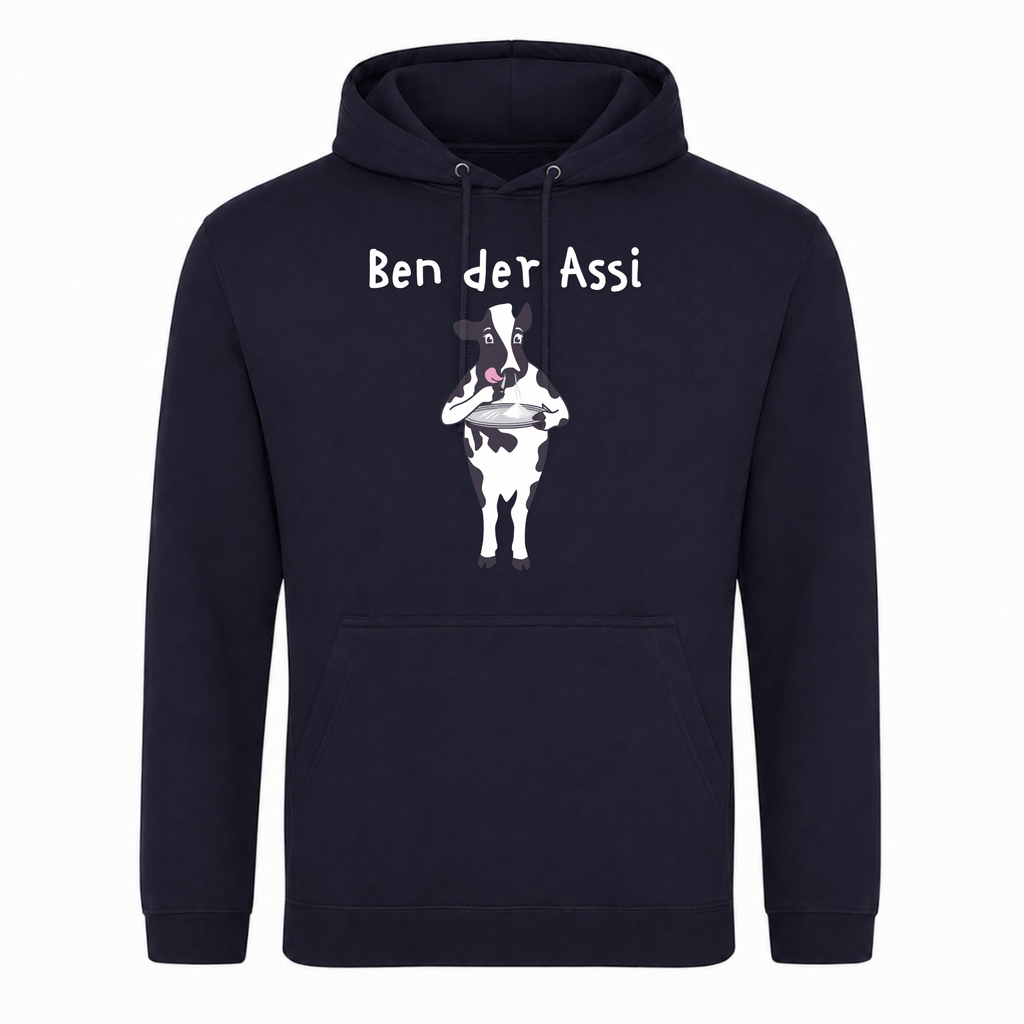 Ben der Assi - T-Shirt College Hoodie - French Navy