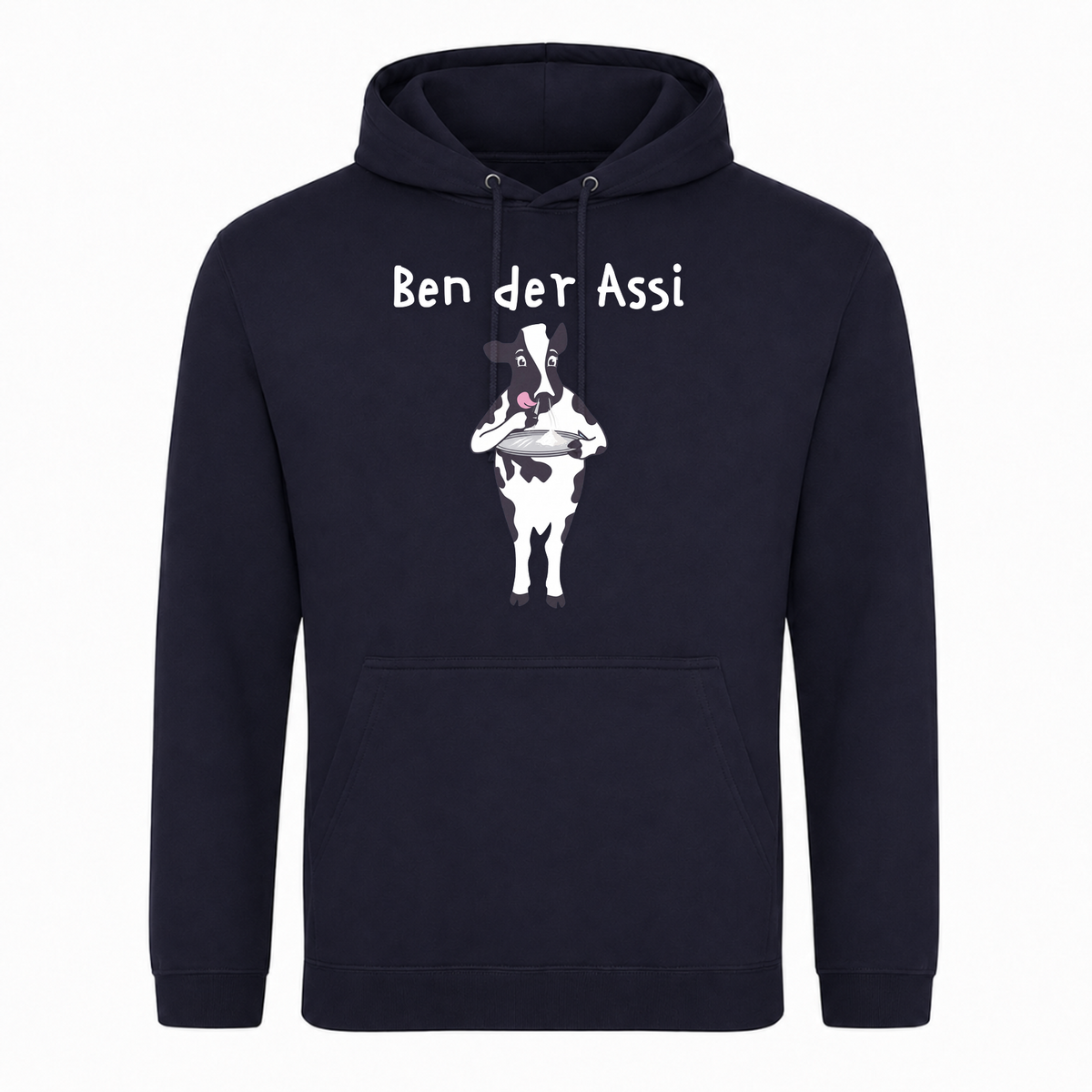 Ben der Assi - T-Shirt College Hoodie - French Navy