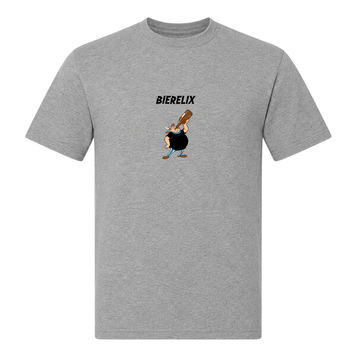 Bierelix-T-Shirt - Grey Melange
