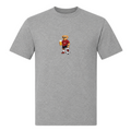 Albanie Bear-T-Shirt - Grey Melange