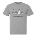 Trau dich - T-Shirt - Grey Melange