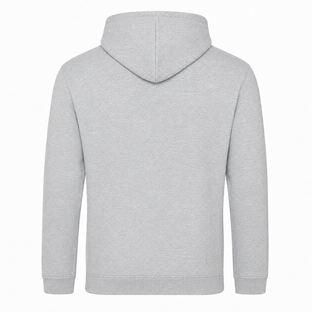 Mein Erstes -  Hoodie -  Heather Grey - Rueckseite