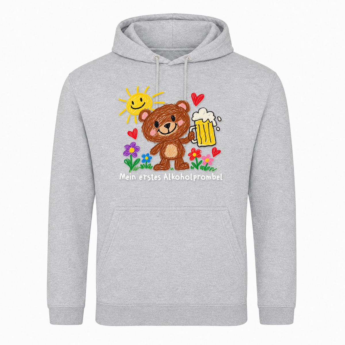 Mein Erstes -  Hoodie -  Heather Grey
