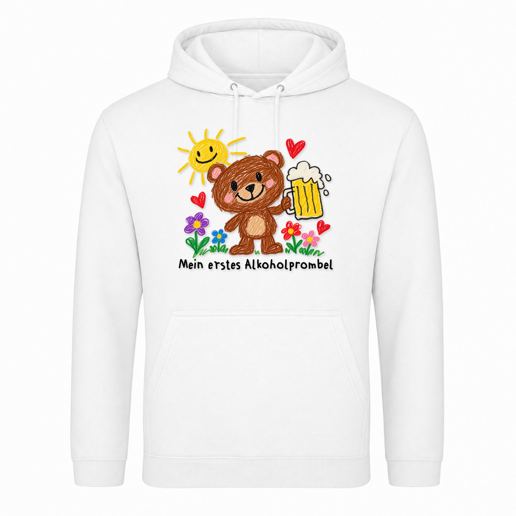 Mein Erstes -  Hoodie - Weiß