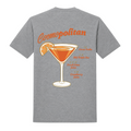 Cosmopolitan-T-Shirt - Grey Melange