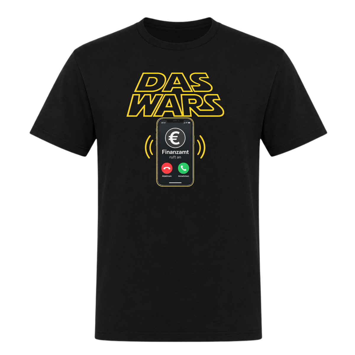 Das Wars Finanzamt - T-Shirt - Deep Black