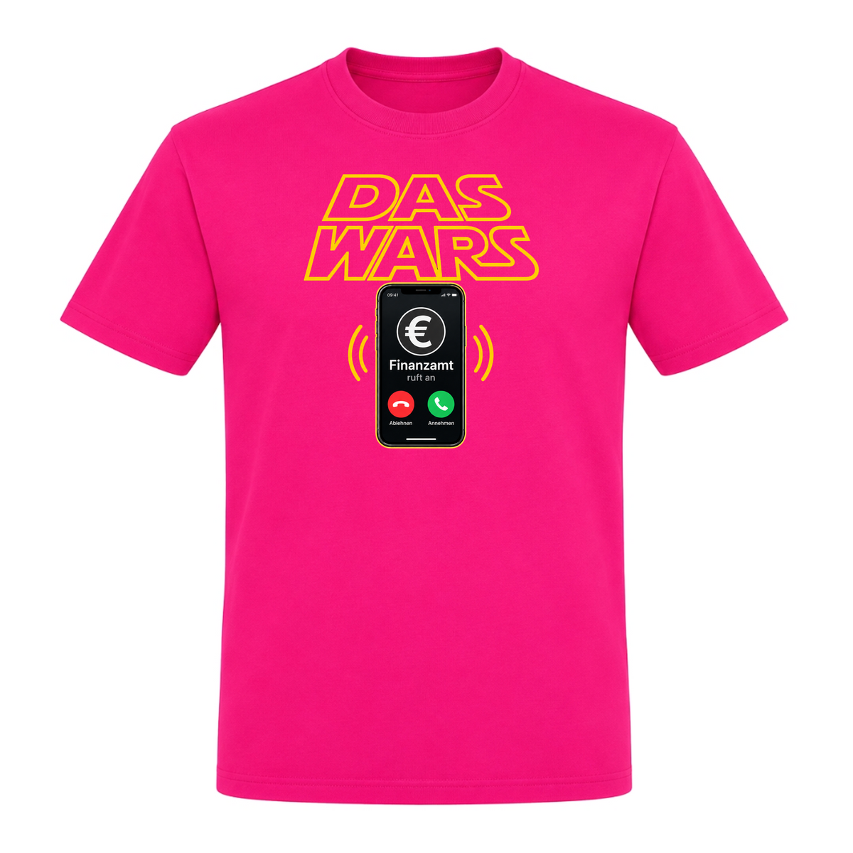 Das Wars Finanzamt - T-Shirt - Fuchsia