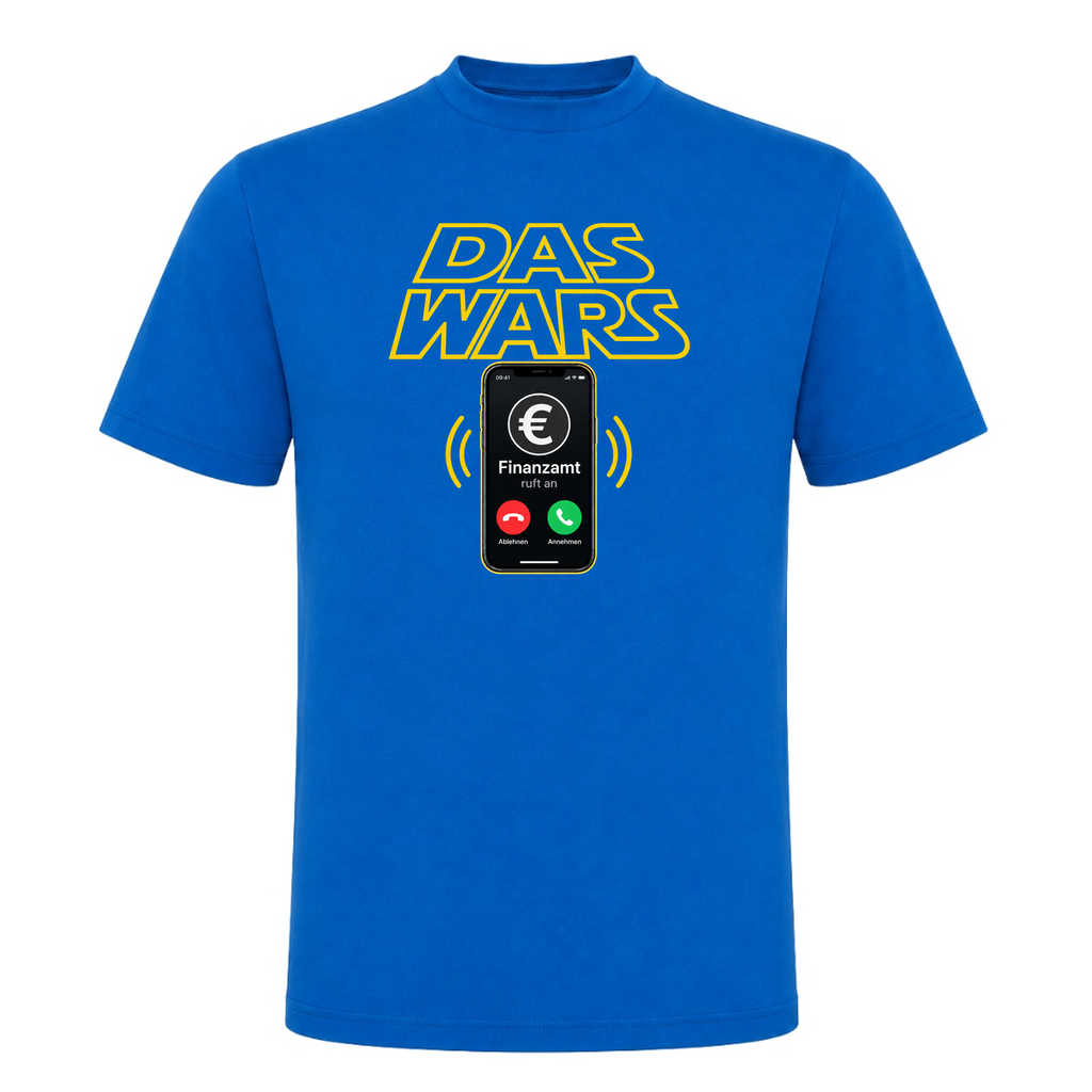 Das Wars Finanzamt - T-Shirt - Royal Blue 241