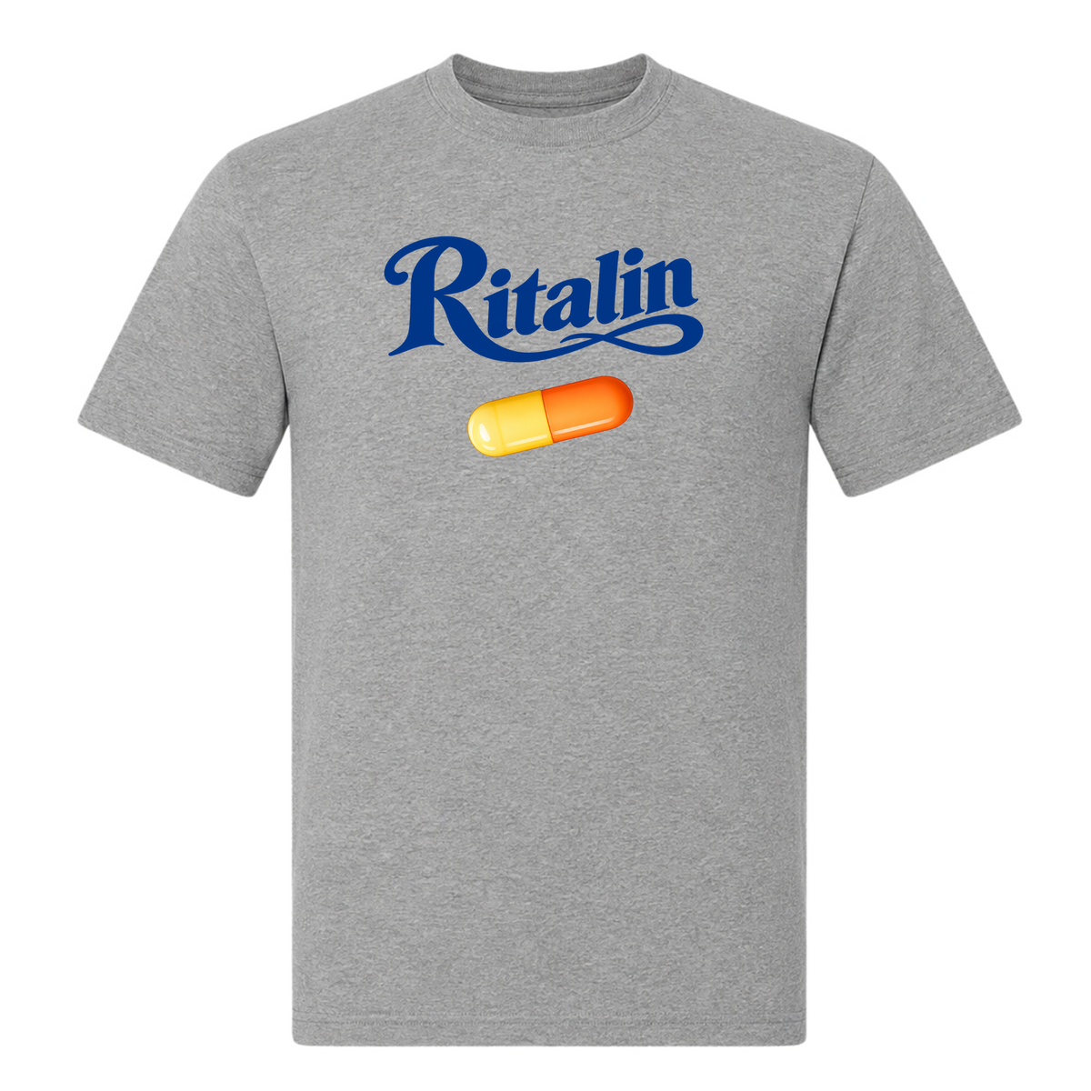 Ritalin - T-Shirt - Grey Melange