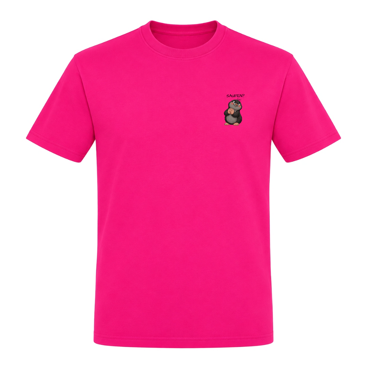 Saufen-T-Shirt - Fuchsia