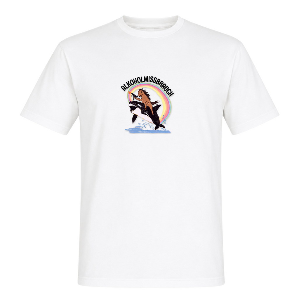 Alkoholmissbrauch - T-Shirt - White