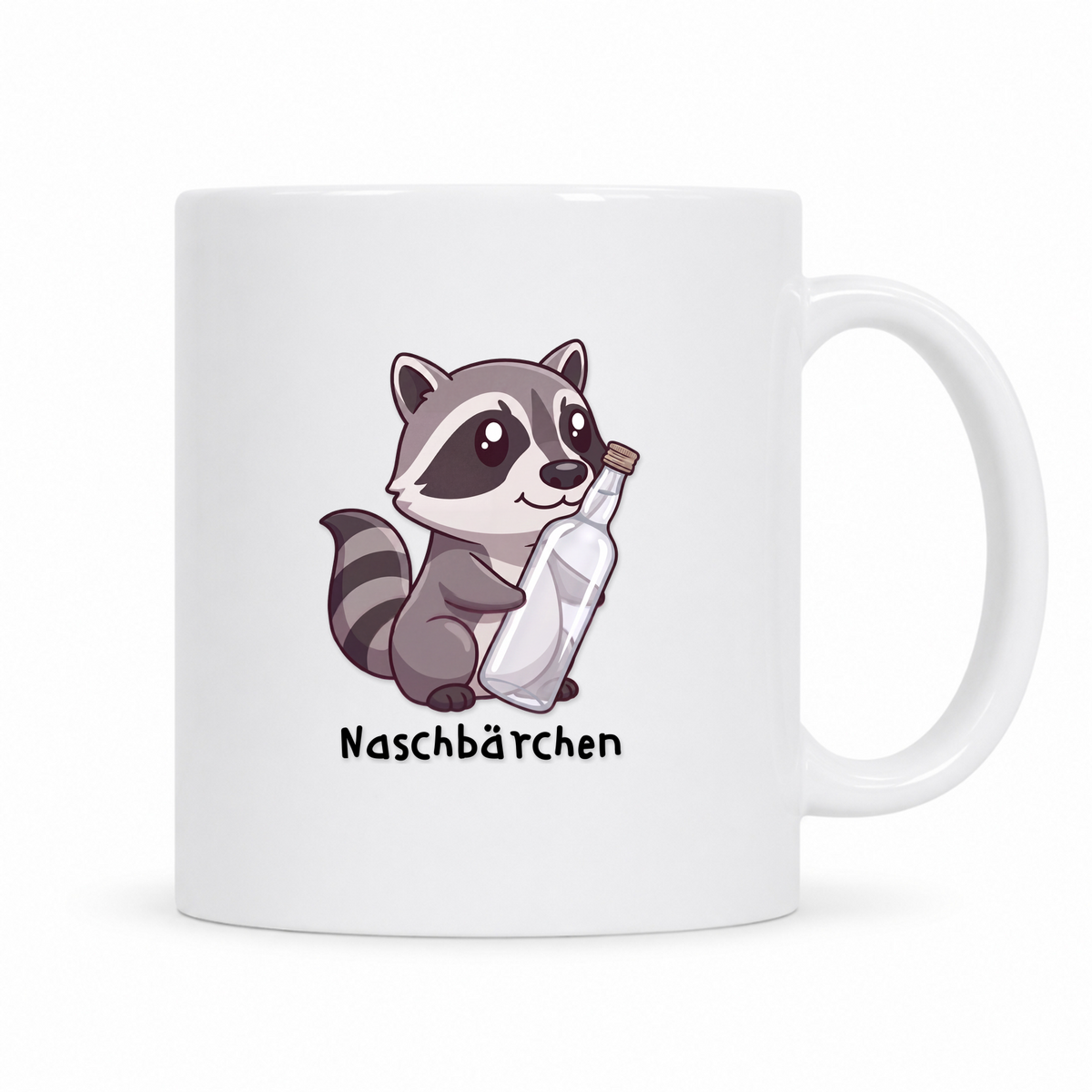 Naschbärchen - Tasse - weiß