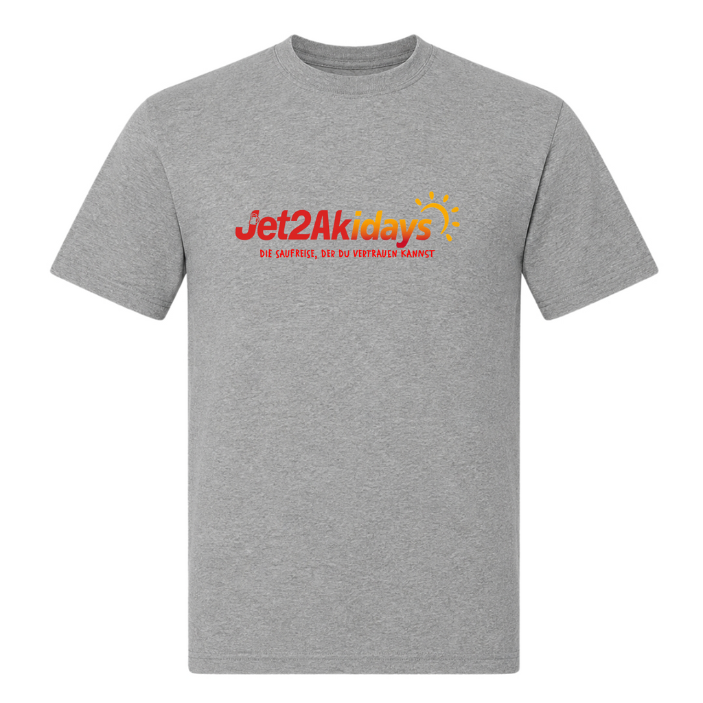 Jet2 - T-Shrt - Grey Melange