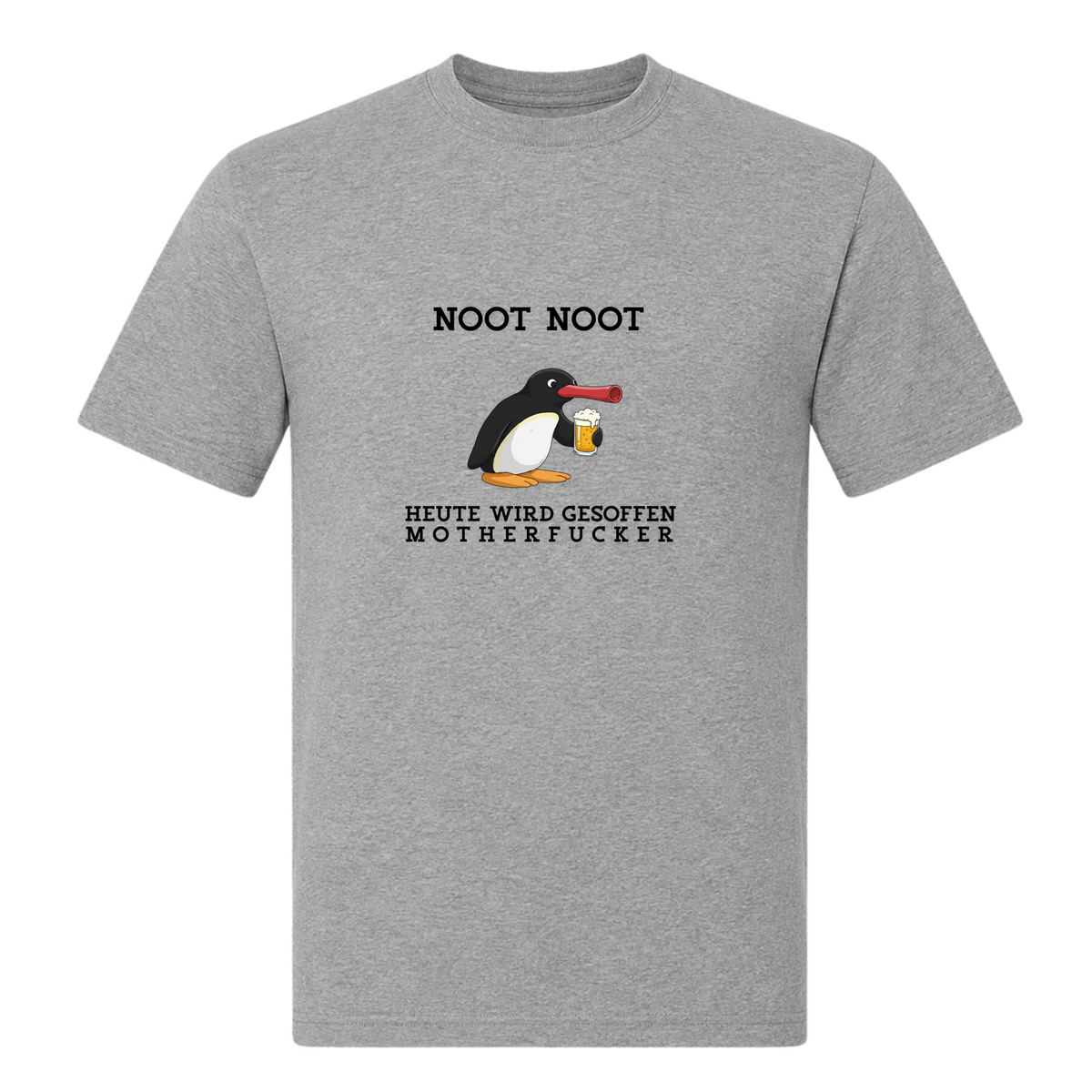 NootNoot-T-Shirt - Grey Melange