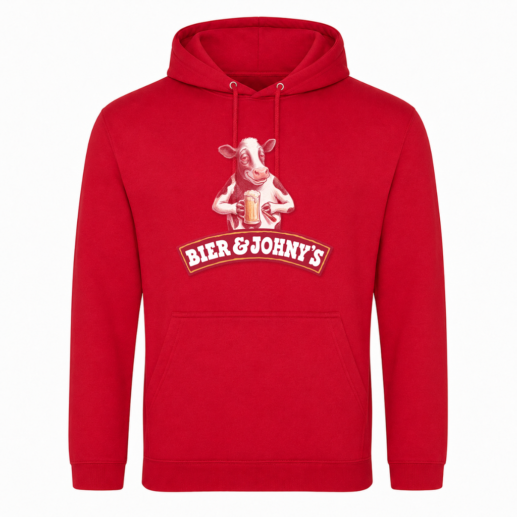 Bier&Johhnys - Hoodie - rot
