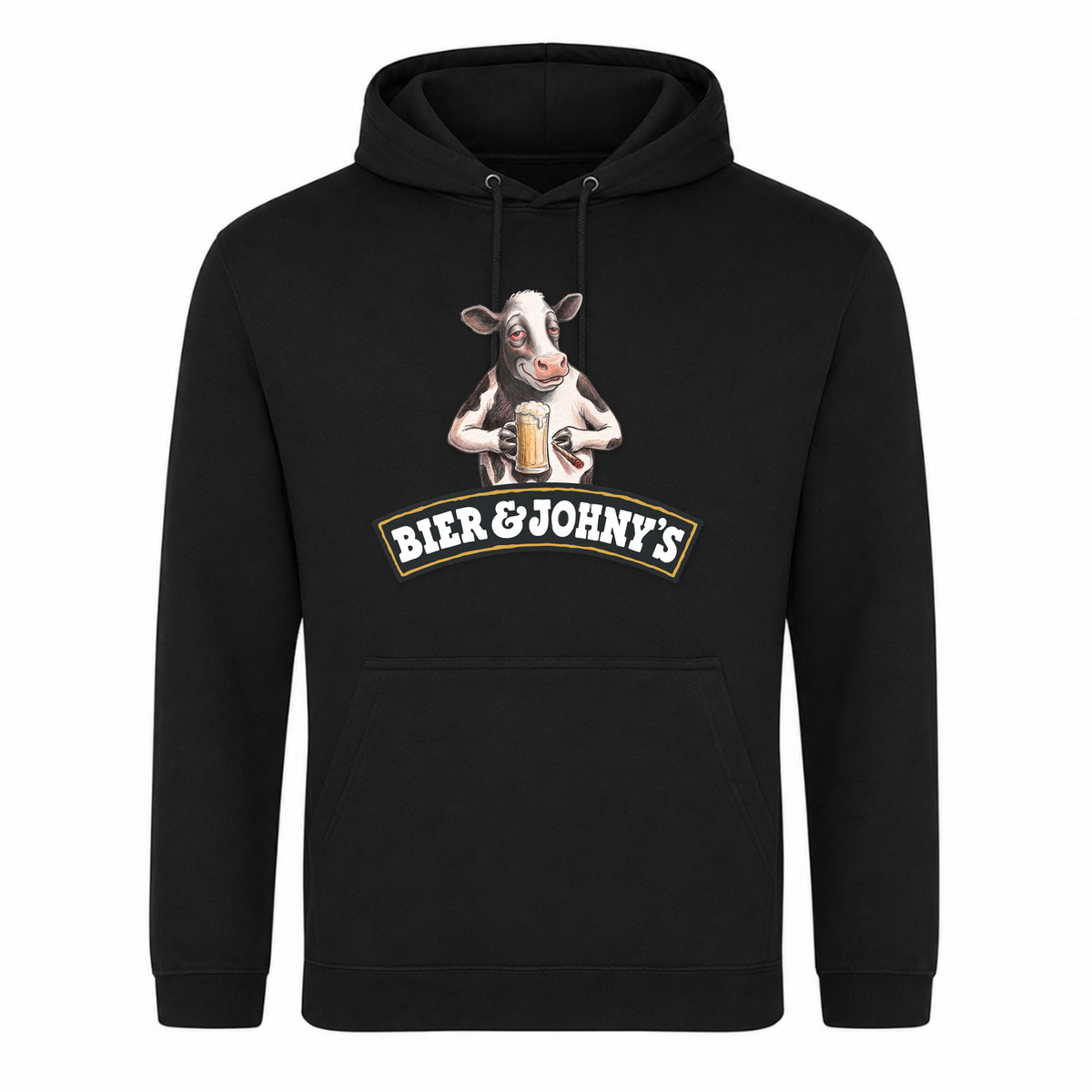 Bier&Johhnys - Hoodie - Schwarz