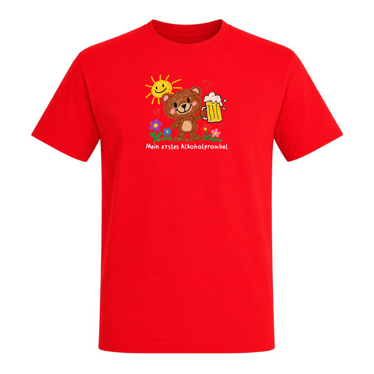 Mein Erstes - T-Shirt - rot