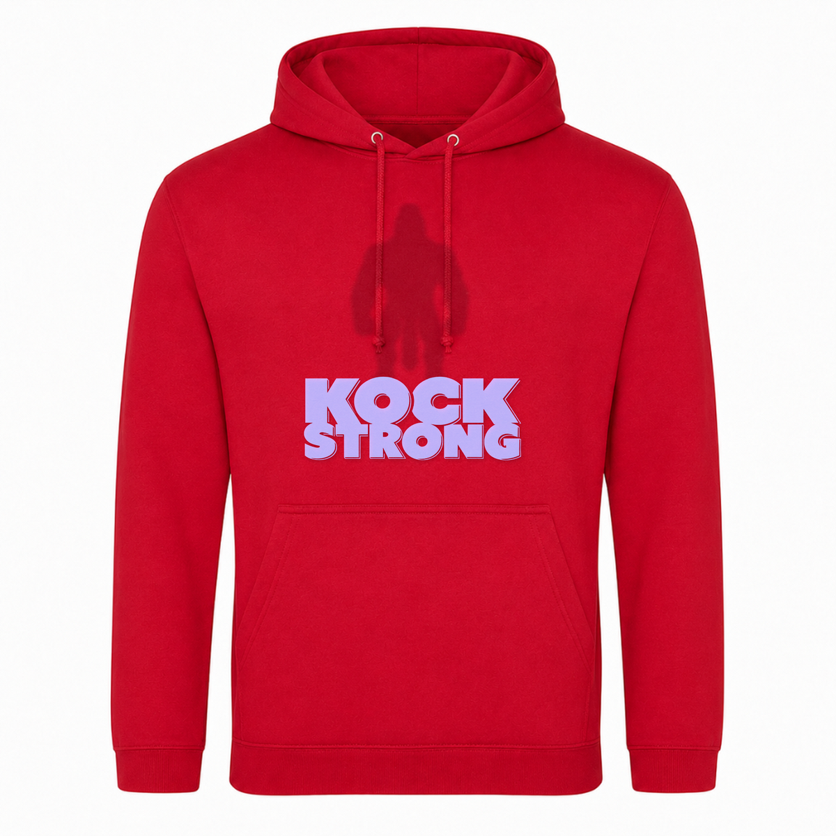 KockStrong - Hoodie - rot