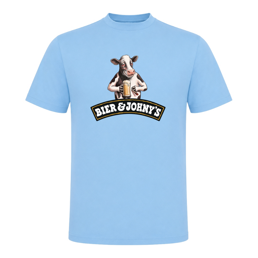 Bier&Johhnys - T-Shirt - Sky Blue