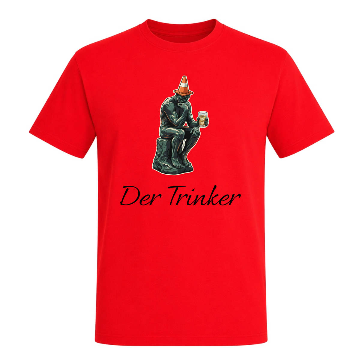 Der Trinker - T-Shirt - Red