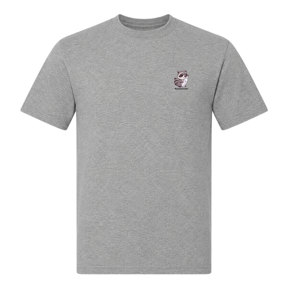 Naschbärchen-T-Shirt - Grey Melange