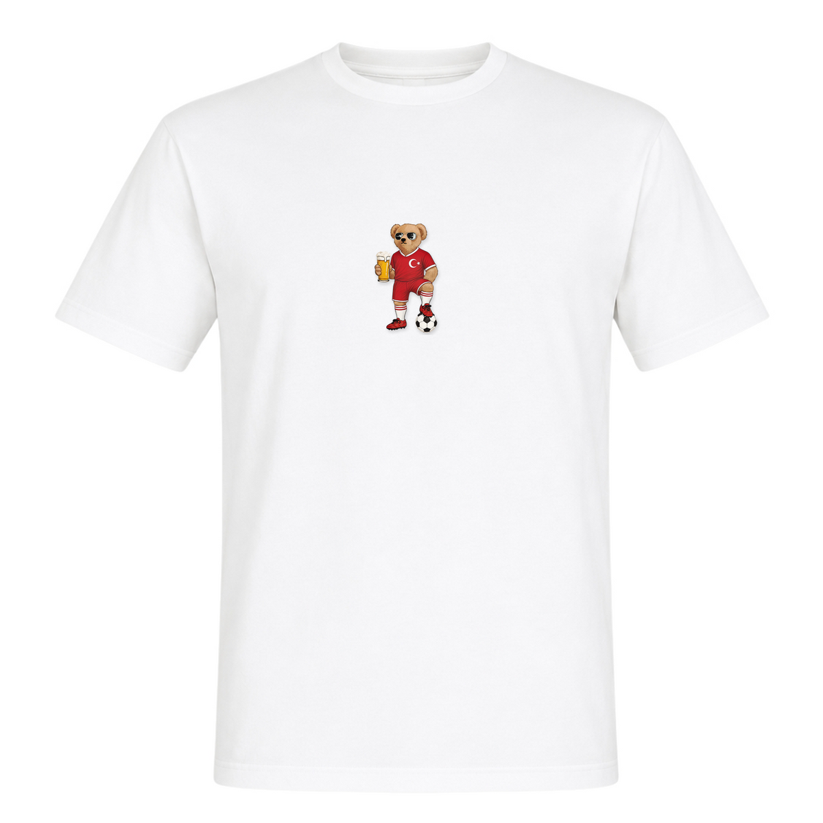 Türkei Bear-T-Shirt - White