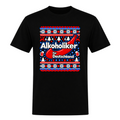 Alkoholiker Weinachten - T-Shirt - schwarz