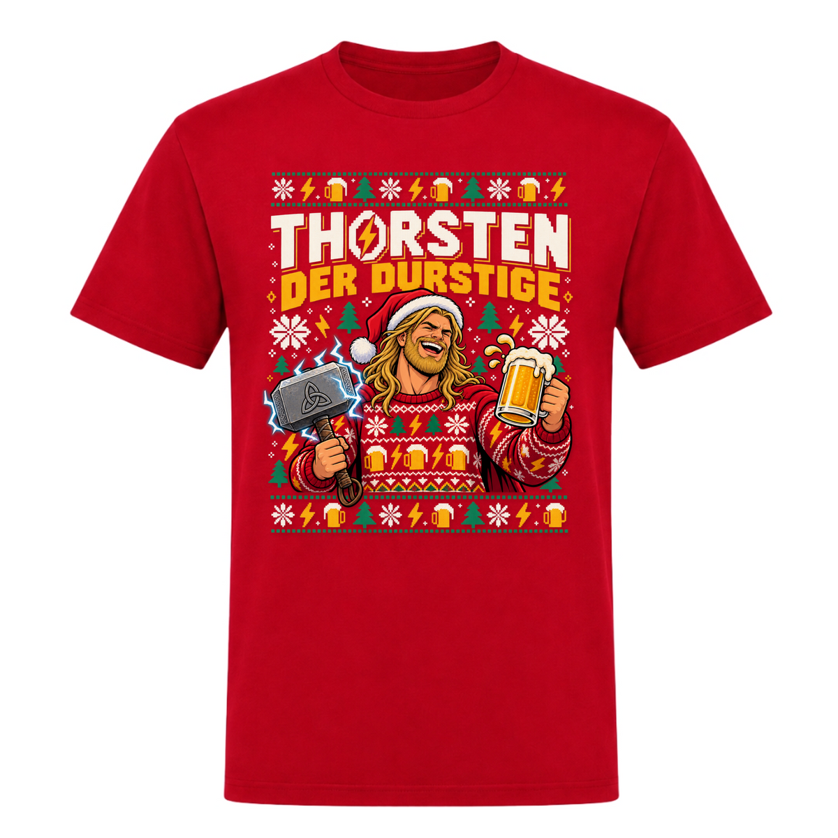 Thorsten - T-Shirt - rot