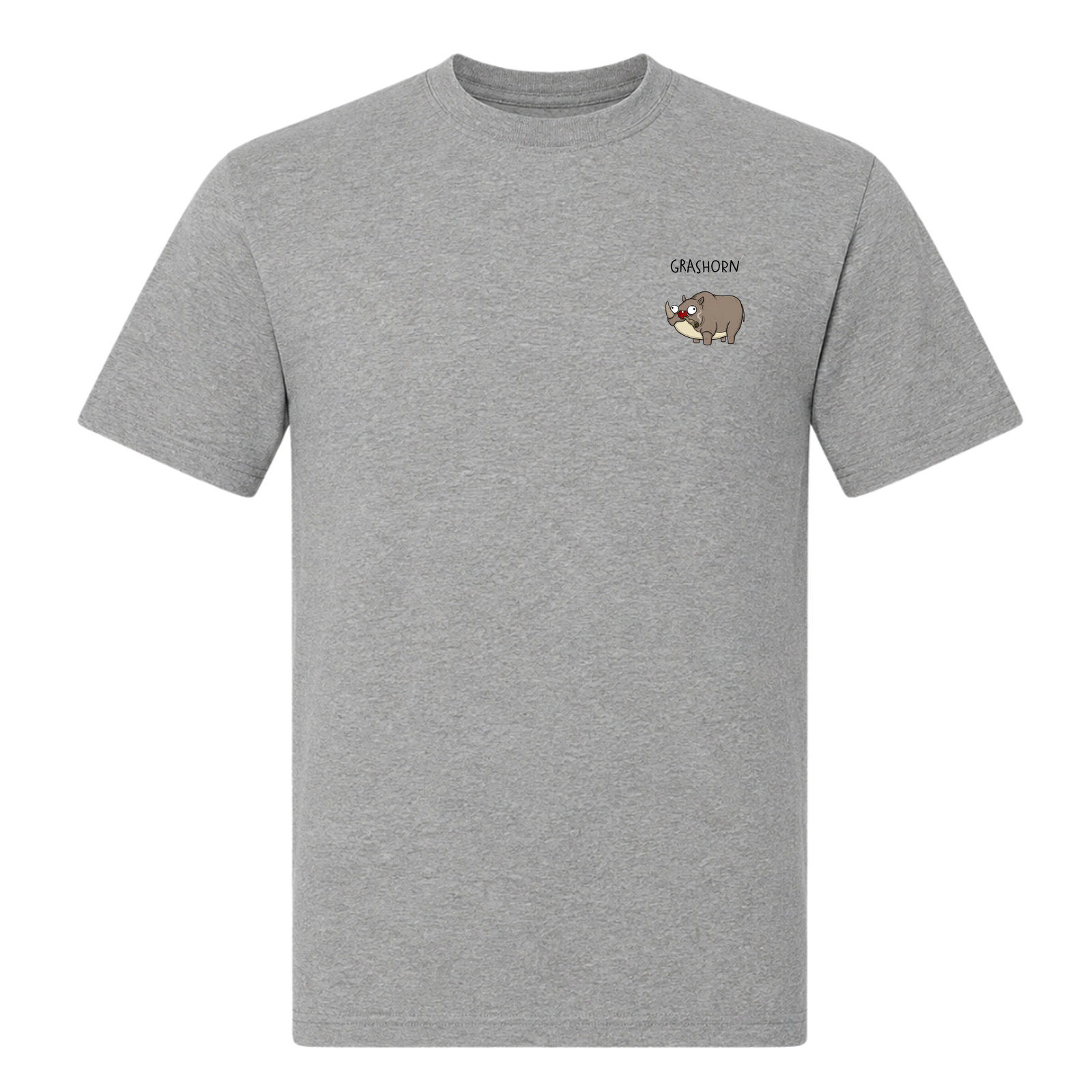 Grashorn-T-Shirt - Grey Melange
